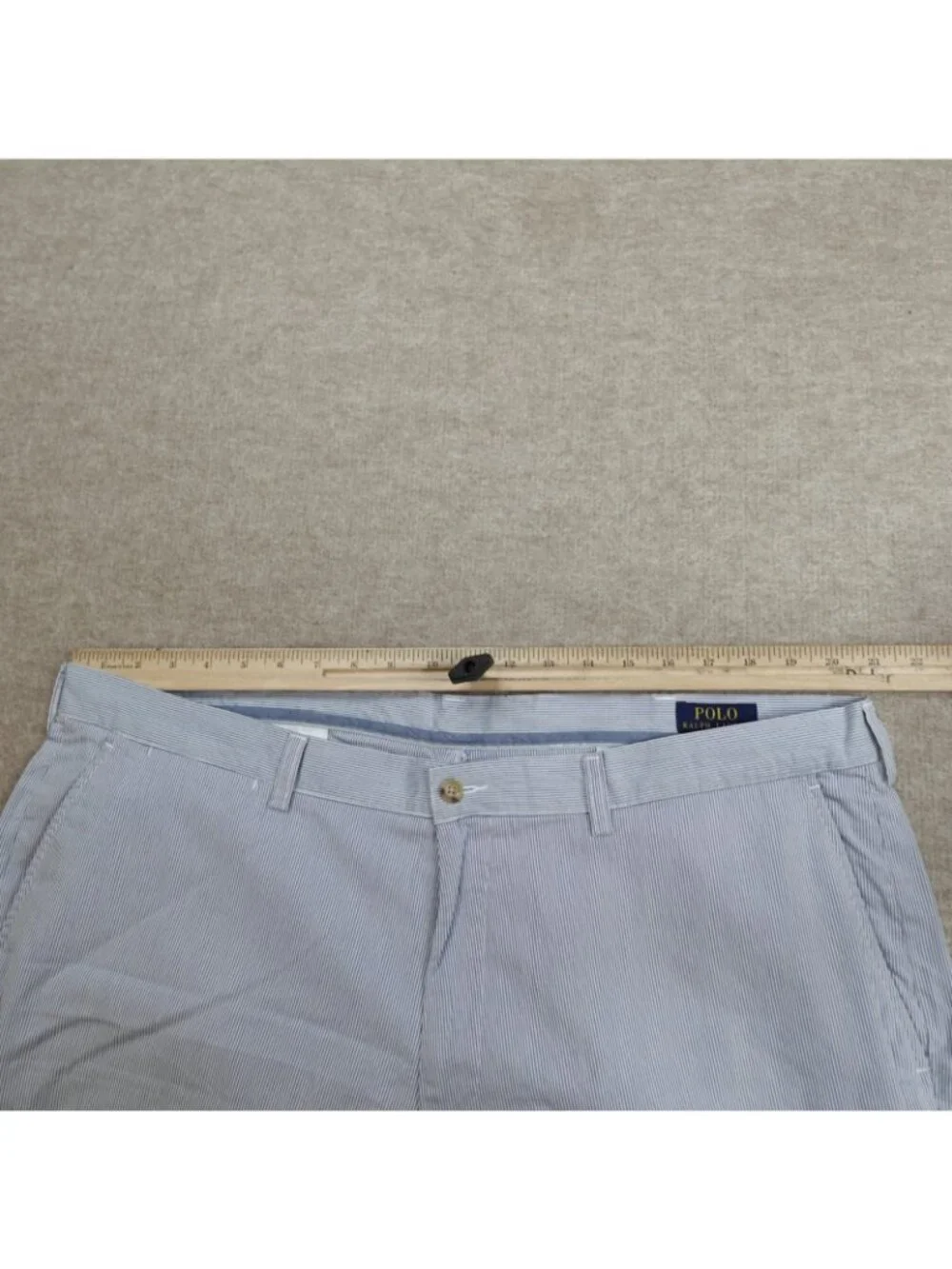Polo Ralph Lauren Shorts 42 Blue Classic Fit 6.5